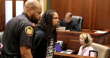 Cincinnati assault suspect accused of knocking out viral beating victim hauled back on $500K bond