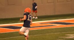 Clement finding footing at right time with Illini