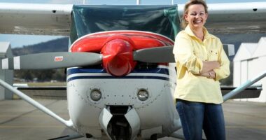 Before Sussan Ley was a federal MP, she was a pilot.