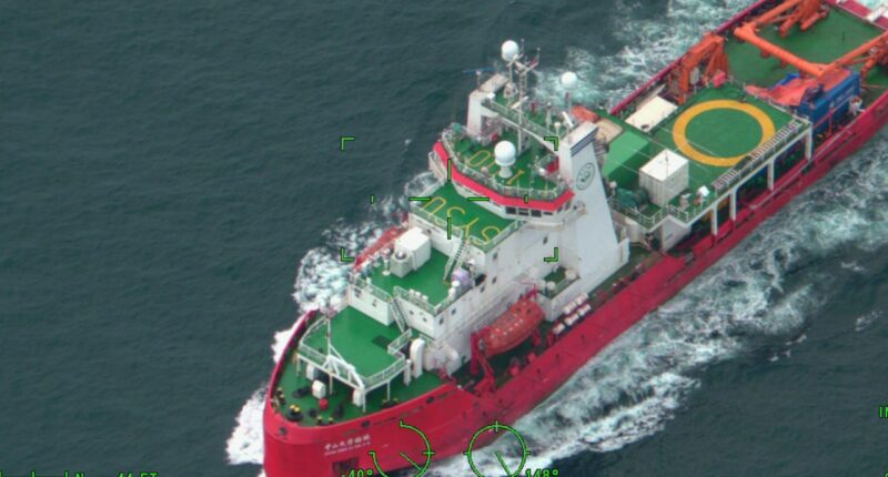 Coast Guard warns of 'increased Chinese research vessel activity' in the US Arctic