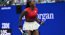 Coco Gauff wins first-round match at US Open after adding new serve coach