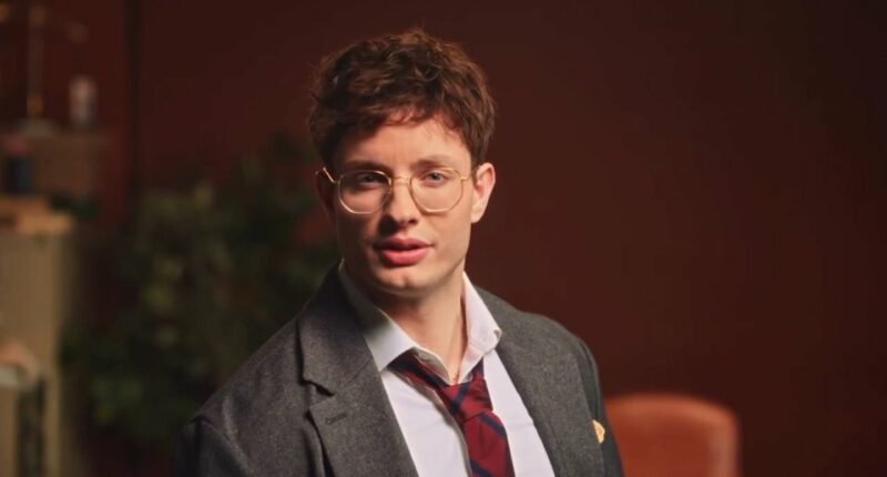 Matt Rife in an e.l.f. Cosmetics advertisement.