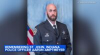 Community mourns St. John Police Department Det. Aaron Amptmeyer, died after medical emergency at Midwest Training and Ice Center