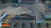 Controversial NASCAR driver sparks horrific mass car wreck