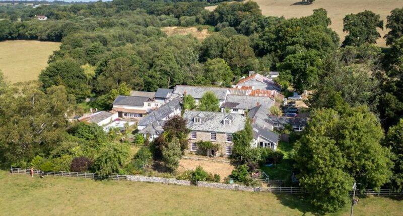 Country farmhouse with six bedrooms on the market for just £19,000