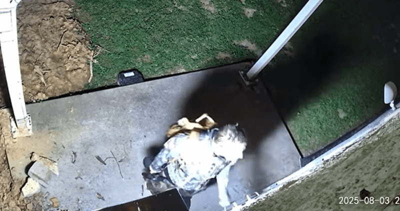 Surveillance video of Austin Drummond.