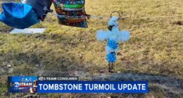 Crystal Farrow files small claims lawsuit against Elmo's Tombstone Service in 6000-block of South State Street, owner Darius Knox