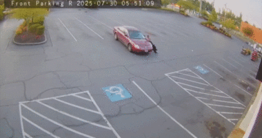 DIY tow job goes horribly wrong as runaway car hits same Washington restaurant multiple times