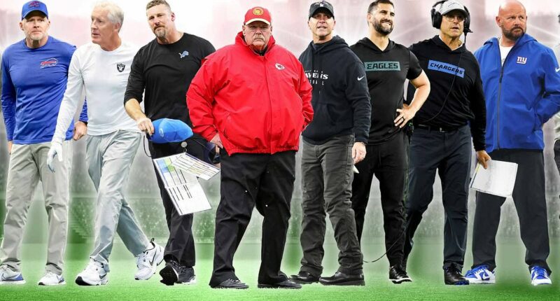 DailyMail+ Power List ranks NFL coaches from a $30m flop to a sideline saint and a loathed Super Bowl Champion
