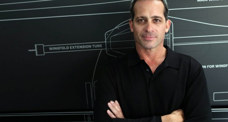 Portrait of Kirk Hawkins, CEO and founder of ICON Aircraft.