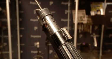 Darth Vader's lightsaber among items being sold during memorabilia auction