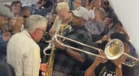 Dave Koz and his band were in flight delay hell. So they picked up their instruments