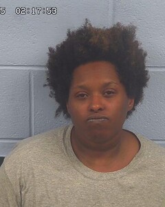Mugshot of a woman.