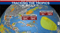 Disturbance in the Atlantic has 50% chance of formation