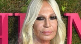 Donatella Versace shows off her VERY taut new look in stunning snap