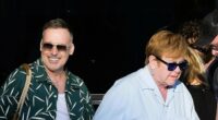 Elton John holds hands with husband David Furnish