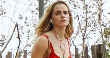Emma Watson stuns while enjoying a coastal stroll in Saint Tropez