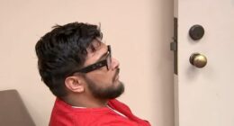 Emmanuel Haro in court.