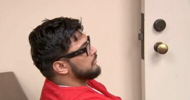 Emmanuel Haro in court.
