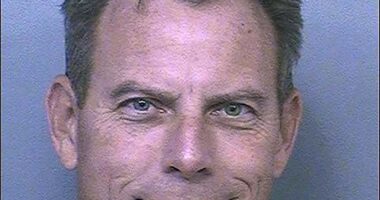 Mugshot of Erik Menendez.
