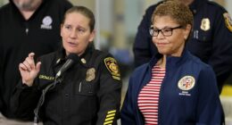 Ex-LA fire chief lodges claim against city, accusing mayor Karen Bass of 'smear campaign'