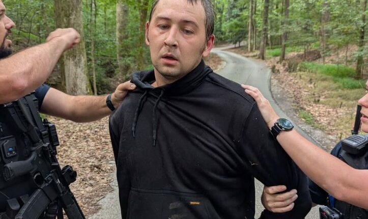Arrest of Austin Drummond in Tennessee.