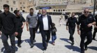 Far-right Israeli minister sparks outrage by praying at Jerusalem's most sensitive holy site