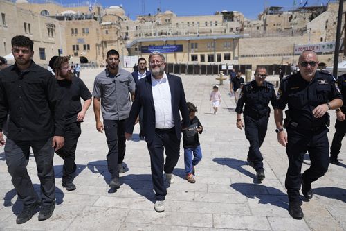 Far-right Israeli minister sparks outrage by praying at Jerusalem's most sensitive holy site