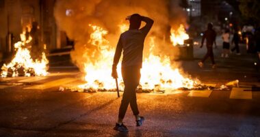 Fears Switzerland could face fresh riots as anger spills onto streets