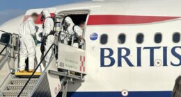 Firefighters board BA flight after passengers and crew 'fell ill'