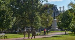 Flag burning incident near White House leads to arrest hours after Trump's executive order