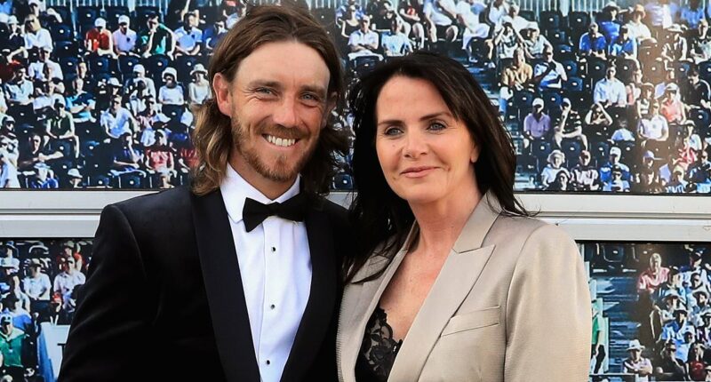 Fleetwood's wife, 57, NOT on hand to celebrate golf triumph with star