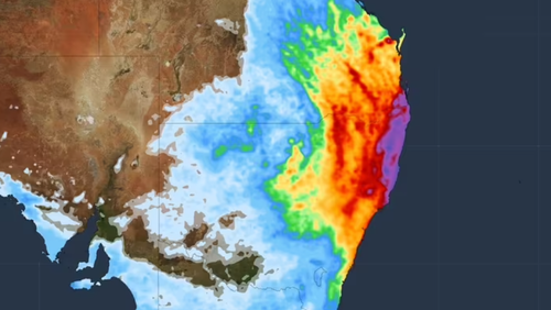 Flood warnings issued as a week of rain hits east coast