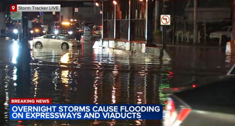 Flooding Chicago: Weather forecast includes more heavy rain in some areas as flash flood incidents impact traffic | LIVE RADAR