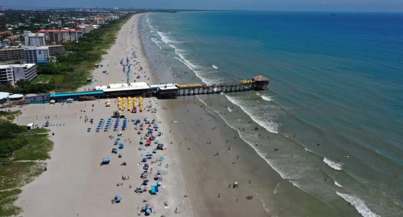 Florida beaches claim 9 of top 10 spots for most shark attacks in America, new study shows
