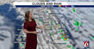 Florida surf & turf forecast: Dangerous waters, but rain chances dip