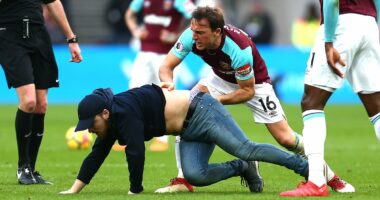 Football fans behaving badly: The ugliest scenes we have seen in stadium stands after Antoine Semenyo is racially abused by a disabled Liverpool supporter