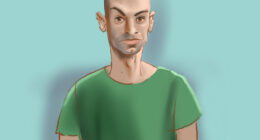 Court sketch Beau Lamarre-Condon from 5.11.24