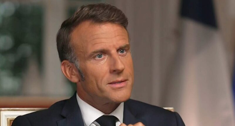French President Emmanuel Macron says he doesn't believe Putin is 'very willing to get peace' in Ukraine