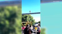 Frightening video shows child on monorail track at Hersheypark