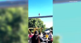 Frightening video shows child on monorail track at Hersheypark