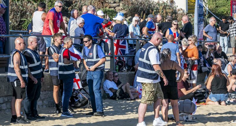 Furious locals set up 'vigilante' army in 'Wild West' seaside town