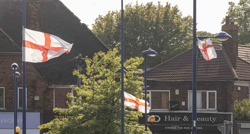 Fury as Labour-run council tears down 'dangerous' St George's flags