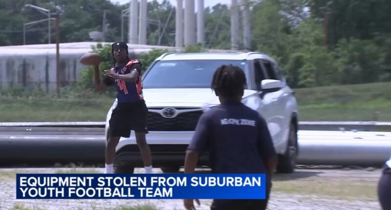 Future uncertain for Robbins CalPark Eagles football team after thousands of dollars in equipment stolen