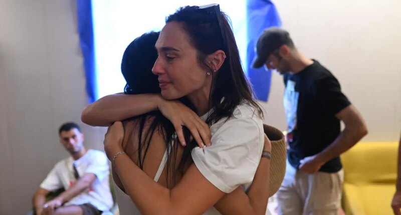 Gal Gadot joins hostage families in Israel amid nationwide movement to end Gaza war