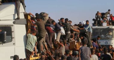 Gaza aid truck drivers face increasing danger from desperate crowds and armed gangs