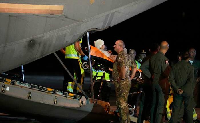 Gazan woman evacuated to Italy in a 'state of severe physical deterioration' dies in hospital