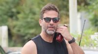Gethin Jones seen for the first time since his dad died