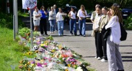 Mandatory Credit: Photo by Hollandse Hoogte/Shutterstock (15454260i) AMSTERDAM - Numerous people, including Ajax fans, laid flowers along Holterbergweg for Lisa (17) from Abcoude, who was murdered in Amsterdam. The girl was killed just around the corner from Ajax's The Future training complex after a night out. A 22-year-old suspect has been arrested. Ajax Fans Commemorate Murdered Lisa, Amsterdam - 24 Aug 2025