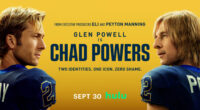 Glen Powell embodies 'Chad Powers' in a new trailer released by Hulu